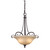 3 Light Pendant In Oiled Rubbed Bronze With Led Option