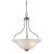3 Light Pendant In Brushed Nickel With Led Option