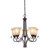 5 Light Chandelier In Oil Rubbed Bronze