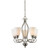 5 Light Chandelier In Brushed Nickel