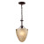 1 Light Semi Flush In Oil Rubbed Bronze