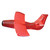 Red Airplane Glider Inflatable Pool Toy