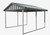 12Feet. x 20Feet. Premium Canopy/ Carport with Enclosure Kit