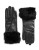 Lord & Taylor Wrist Length Fur Cuffed Gloves - BLACK - 6.5