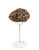 Parkhurst Angelica Rabbit Hair Beret with Leopard Print - Toffee