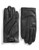 Black Brown 1826 Cashmere Lined Leather Gloves - Brown - X-Large