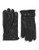 Black Brown 1826 10 Inch Cashmere Lined Deerskin Gloves - Black - Medium