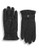 Isotoner smarTouch Leather Gloves - Black - Medium