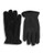 Dockers Knit Gloves with Suede Palms - Black - Large