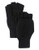 Black Brown 1826 Fits Gloves Flip Ragwool With Stripe - Black