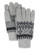 Black Brown 1826 Fits Glove Ragwool Xo Jacq - Grey