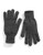 Black Brown 1826 10.5 Inch Solid Knit Gloves - Grey