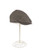 Crown Cap Herringbone Newsboy Cap - Grey - Large