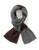 Black Brown 1826 Colourblock Scarf - Brown/Grey