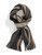 Black Brown 1826 Plaid Blanket Scarf - Grey