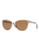 Versace Metal Front Sunglasses with Crystal Meander Accent - Gold