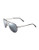 Burberry Folding Metal Aviator Sunglasses - Gunmetal Mirrored