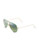 Ray-Ban Plastic Rim Aviators - Green - Small