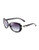 Calvin Klein Oversized Oval Sunglasses - Black