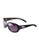 Nine West Plastic Rectangle Sunglasses - Black