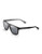 Emporio Armani Contrast Square Sunglasses - Black/Gray