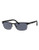 Fossil Metal Square Aviator - Black