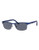 Fossil Metal Square Aviator - Navy