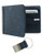 Calvin Klein Saffiano Leather Credit Card Fold - Navy
