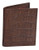 Swiss Wenger Slim Card Case Wallet with Money Clip - Brown