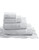 Glucksteinhome Microcotton Bath Towel - White - Bath Towel