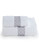 Distinctly Home Romantique Circle Dobby Hand Towel - White - Hand Towel