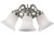 Bedford Collection Brushed Nickel 3-light Wall Bracket