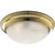 Polished Brass 2-light Flushmount