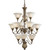 Savannah Collection Burnished Chestnut 12-light Chandelier