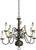 Americana Collection Antique Bronze 10-light Chandelier