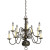 Americana Collection Antique Bronze 10-light Chandelier