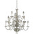 Americana Collection Brushed Nickel 15-light Chandelier