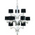 Roxbury Collection Classic Silver 12-light Chandelier