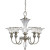 Roxbury Collection Classic Silver 5-light Chandelier