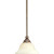 Savannah Collection Burnished Chestnut 1-light Mini-Pendant