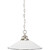 Brushed Nickel 1-light Pendant