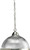 Brushed Nickel 1-light Pendant