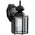 Black 1-light Wall Lantern