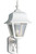 White 1-light Wall Lantern