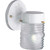 White 1-light Wall Lantern