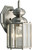 BrassGUARD Collection Brushed Nickel 1-light Wall Lantern