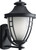 Fairview Collection Textured Black 1-light Wall Lantern