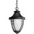 Fairview Collection Textured Black 1-light Hanging Lantern