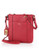 Lauren Ralph Lauren Leather Aiden Crossbody - Red