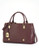 Lauren Ralph Lauren Morrison TriZip Satchel - Wine